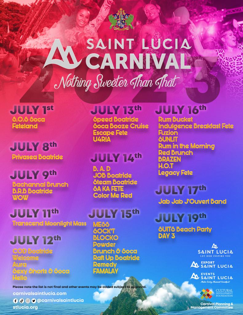 Carnival 2023 – Saint Lucia Carnival