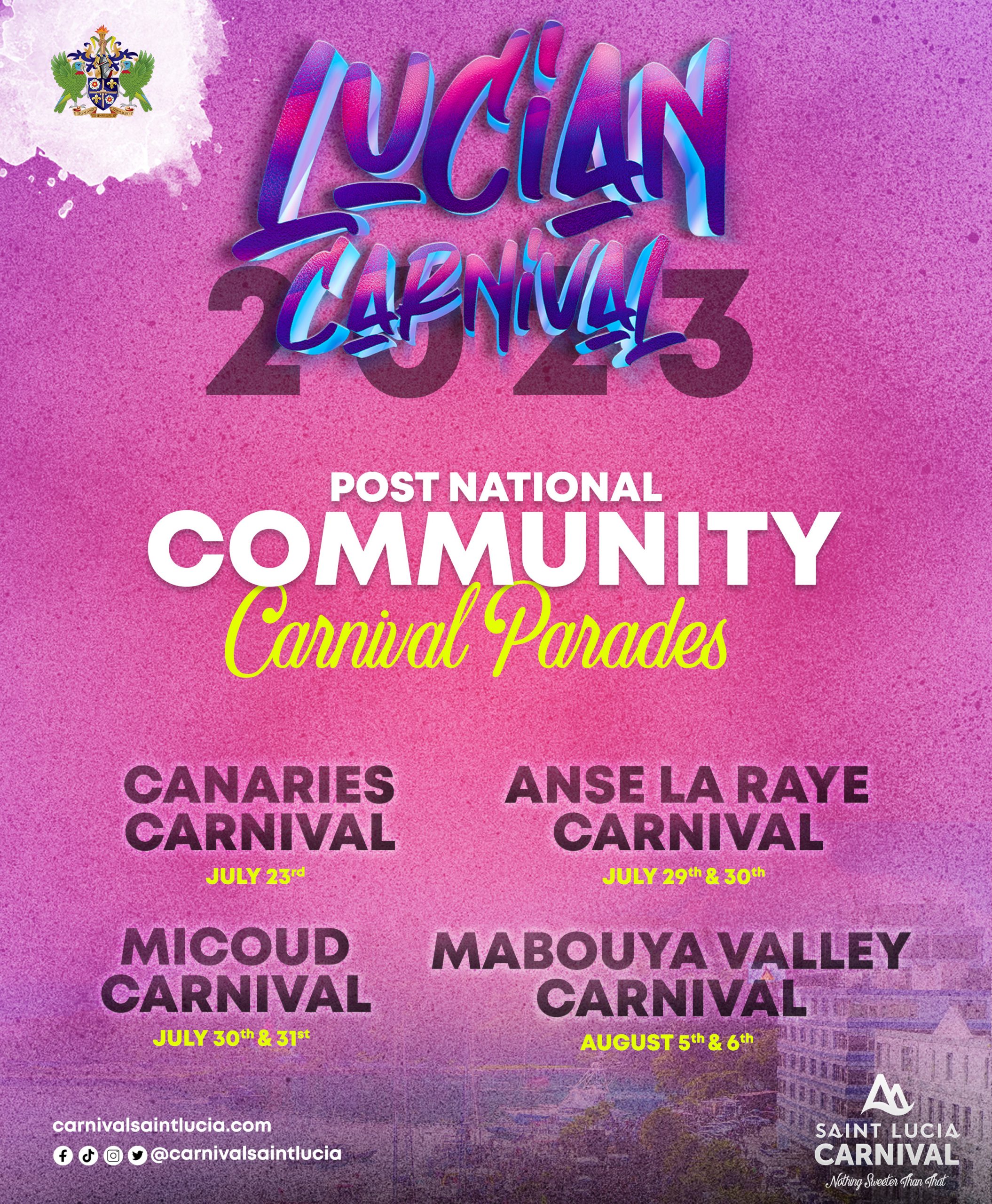 Carnival 2023 Calendar