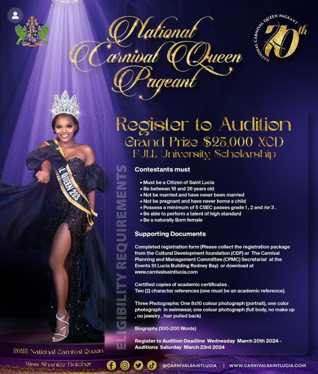 Carnival Queen Audition