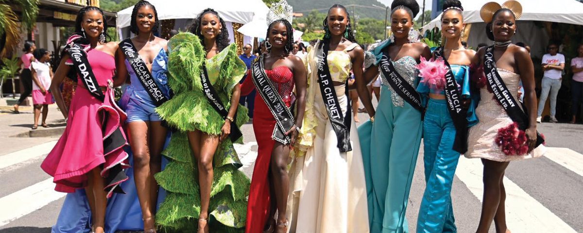 2025 Carnival Queen Delegates & Miss-Bounty-Rum-Shan Lucian