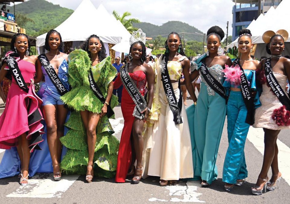 2025 Carnival Queen Delegates & Miss-Bounty-Rum-Shan Lucian