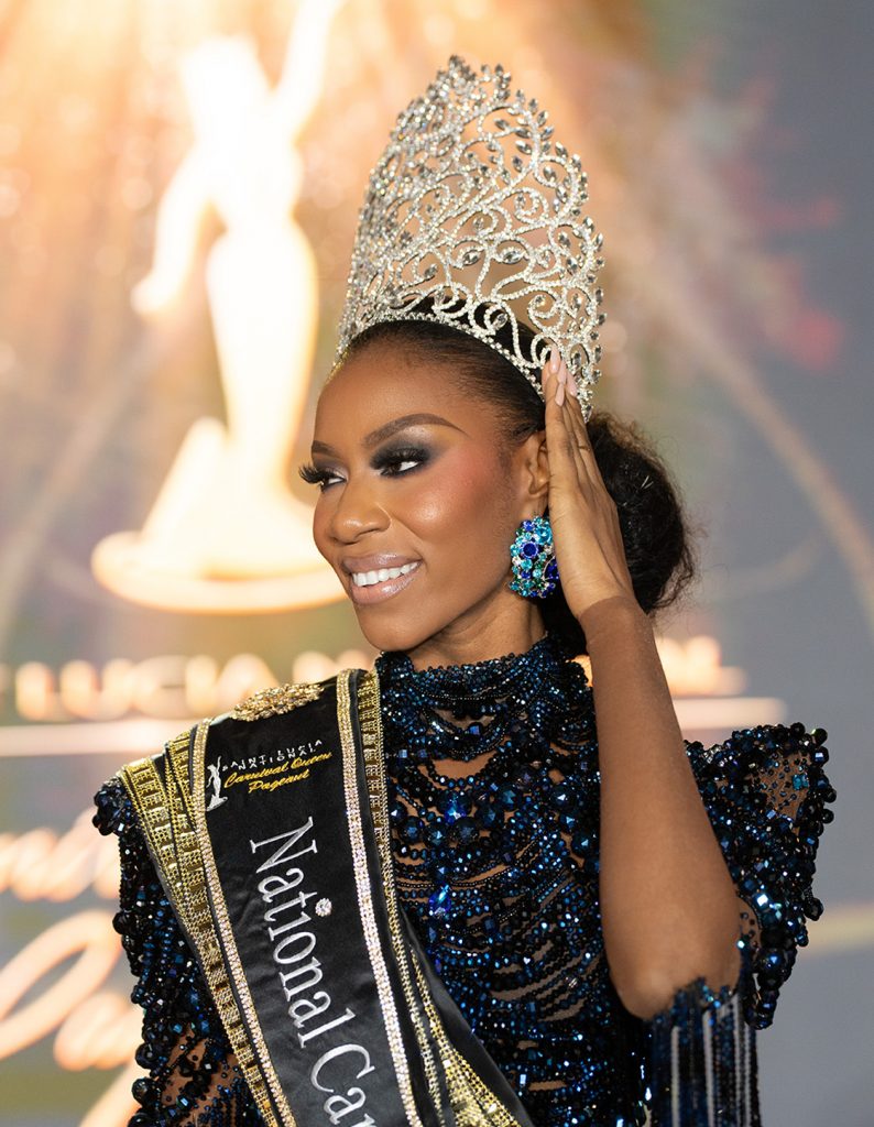 Miss Bank of St. Lucia - Emerle Tisson Crowned 2025 National Carnival Queen