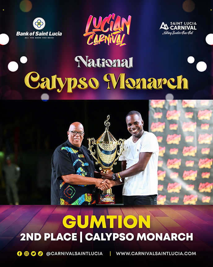 Calypso Monarch 2026 - 2nd Place